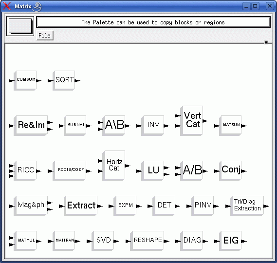 matrix snapshot