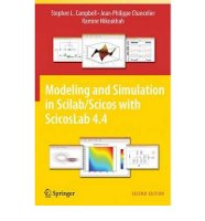 Modelling and Simulation in Scilab/Scicos with ScicosLab 4.4